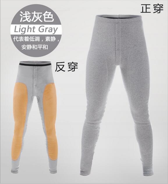 Men-keep-warm-velvet-knee-long-legging-wholesale