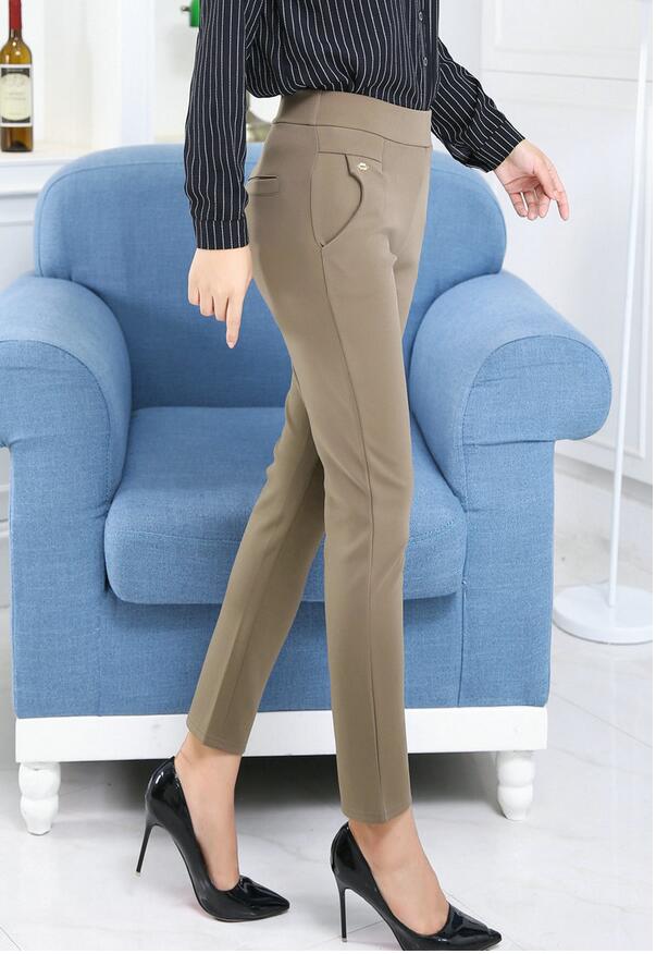 Middle-aged-big-yards-gold-woo-leisure-female-trousers-wholesale