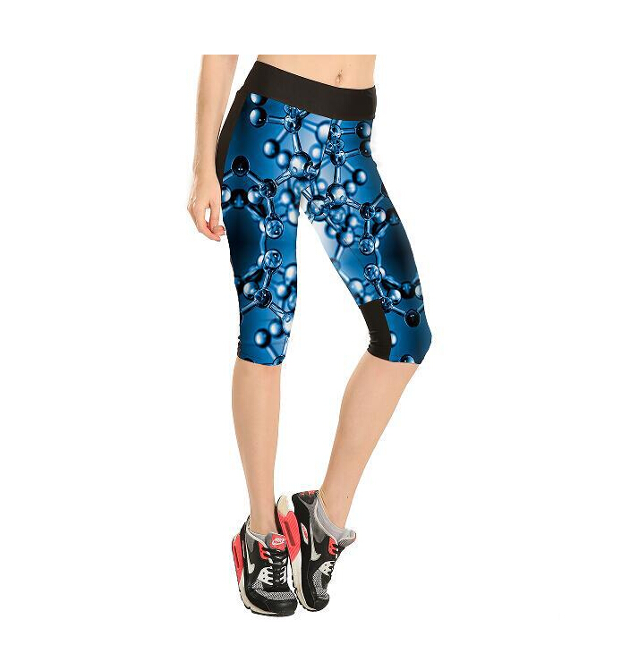 Molecular-structure-model-diagram-tall-waist-7-points-movement-pant-wholesale