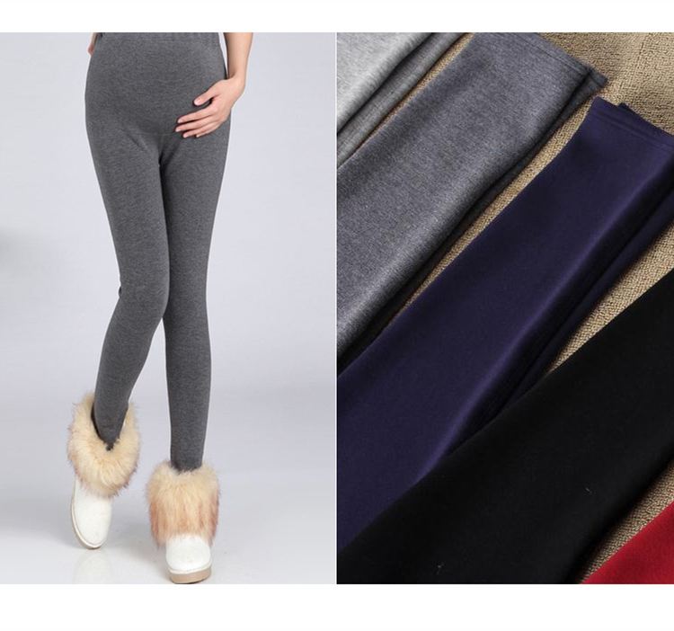 Plus-velvet-thick-maternity-pants