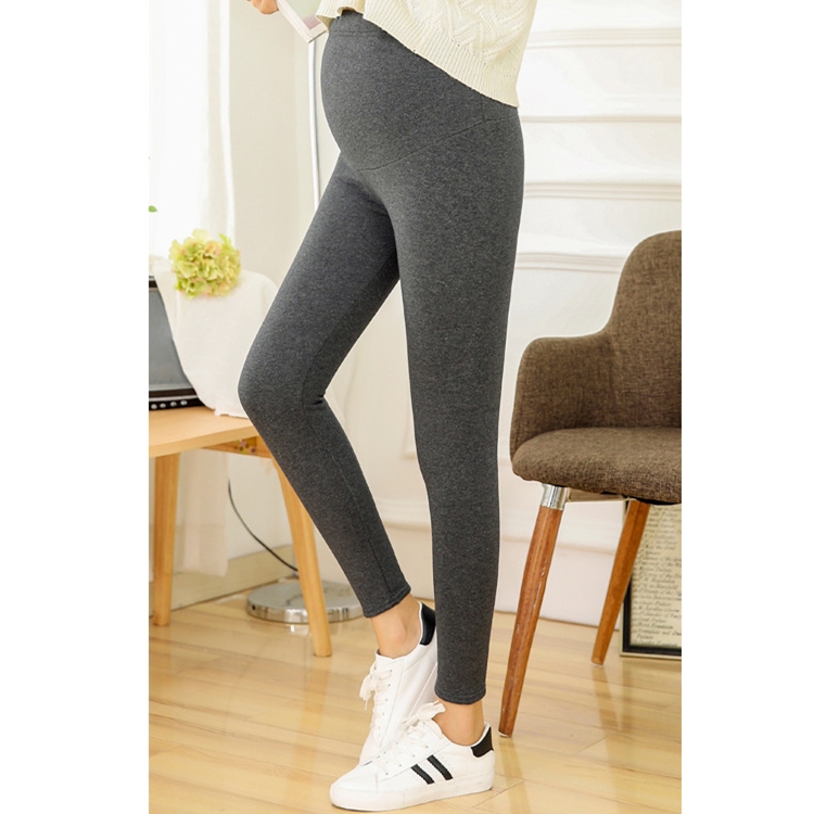 Plus-velvet-thickening-maternity-leggings