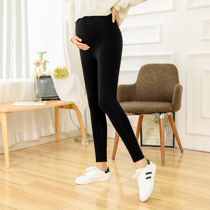 Plus-velvet-thickening-maternity-leggings