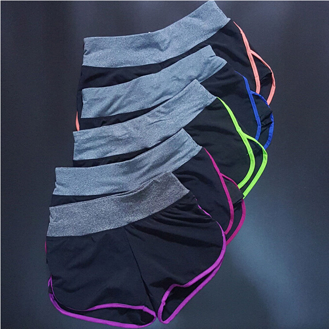 Running-fitness-false-two-yoga-belt-lined-dry-pants-wholesale