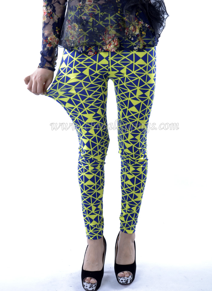 Seamless-geometric-Leggings