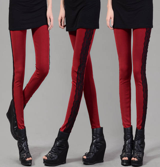 Slim-lace-warm-legging-fashion