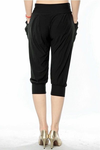 Stylish-women-casual-skinny-harem-capris