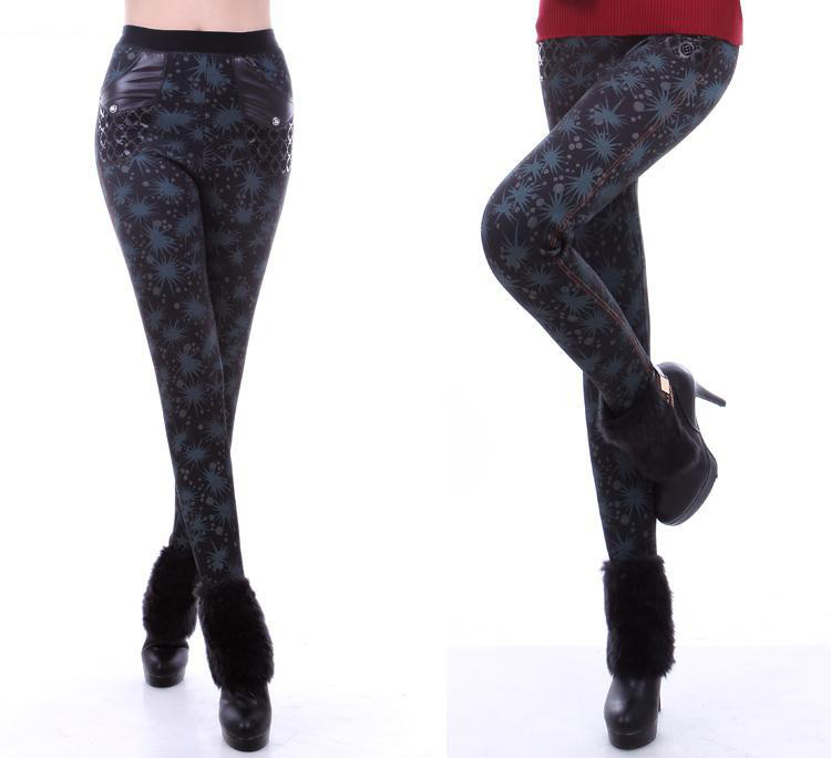 Velvet-leggings-for-women