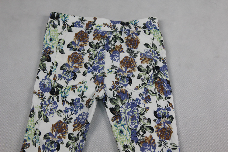 Wholesale-cotton-floral-leggings