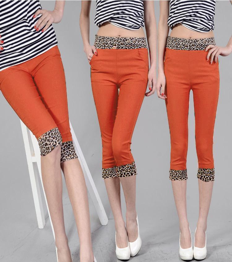 Wholesale-cropped-leopard-leggings