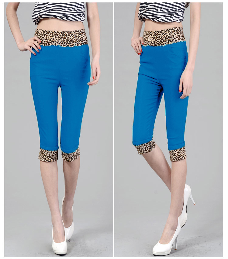 Wholesale-cropped-leopard-leggings