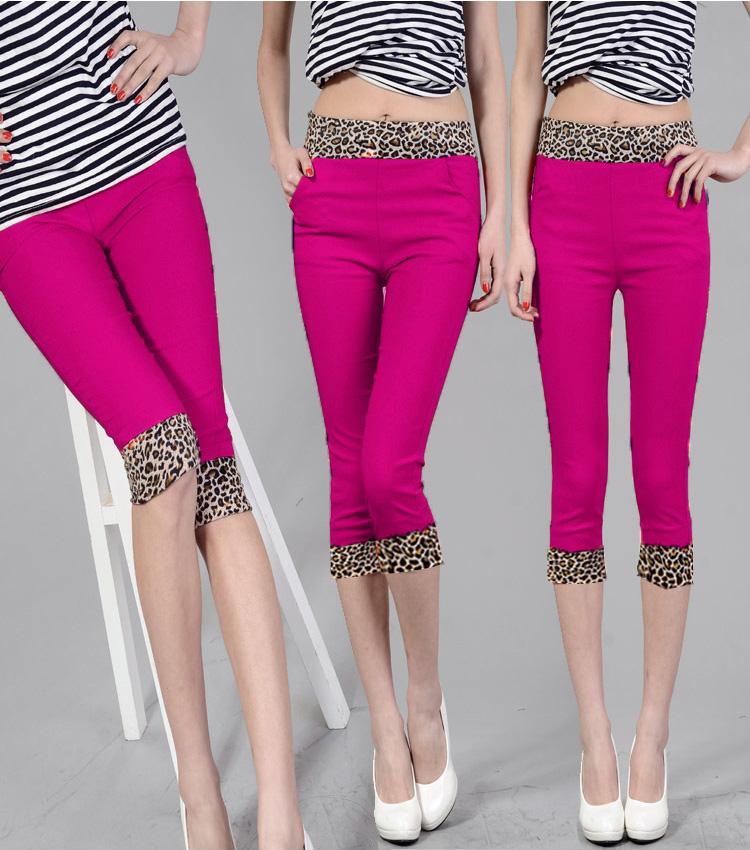 Wholesale-cropped-leopard-leggings