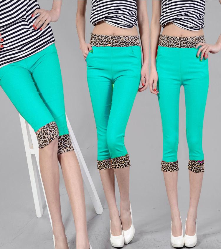 Wholesale-cropped-leopard-leggings