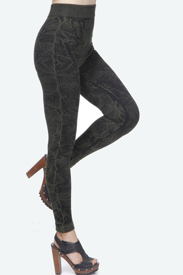 Wholesale-denim-velvet-leggings-pants