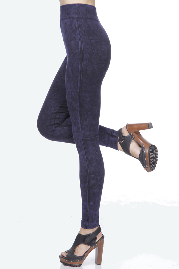 Wholesale-denim-velvet-leggings-pants