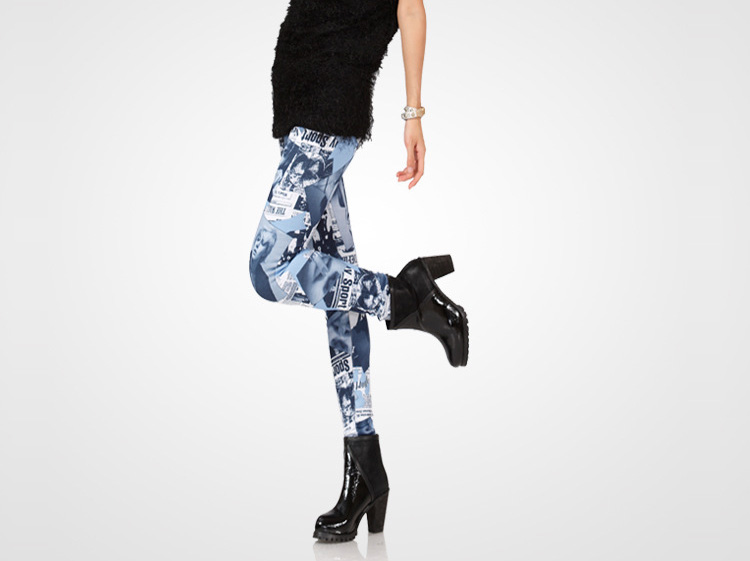 Wholesale-fashion-velvet-patterned-leggings