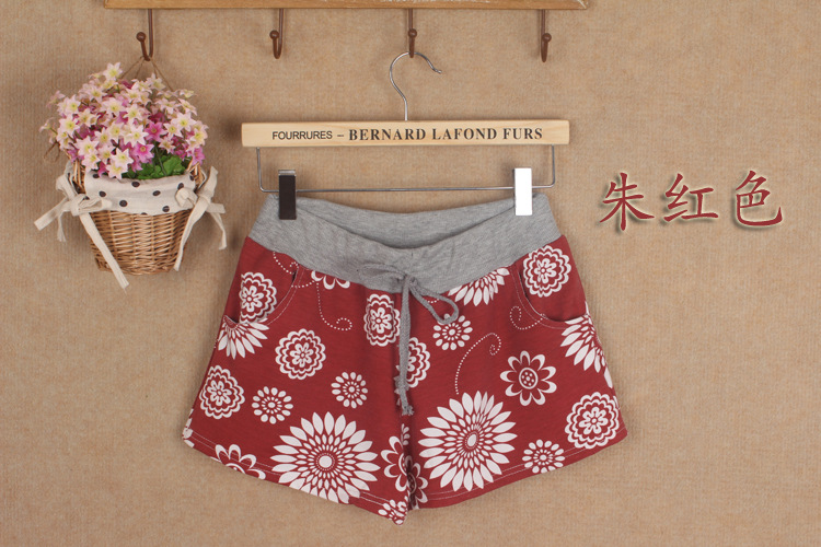 Wholesale-floral-short-leggings