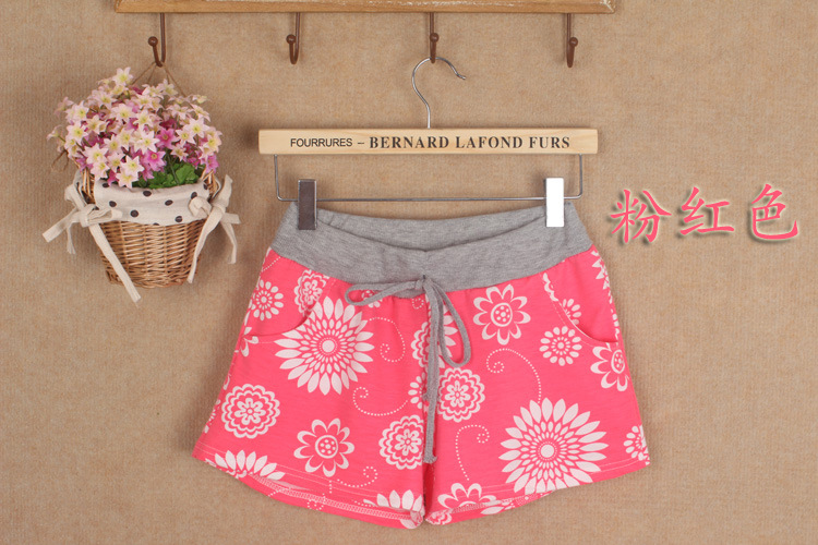 Wholesale-floral-short-leggings