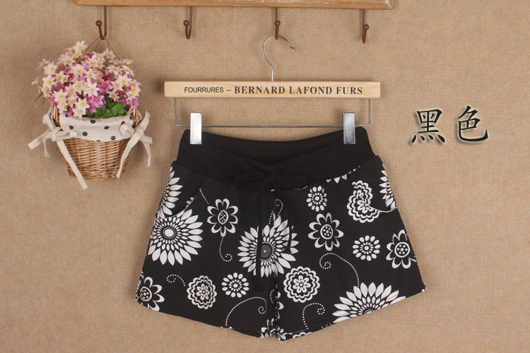 Wholesale-floral-short-leggings