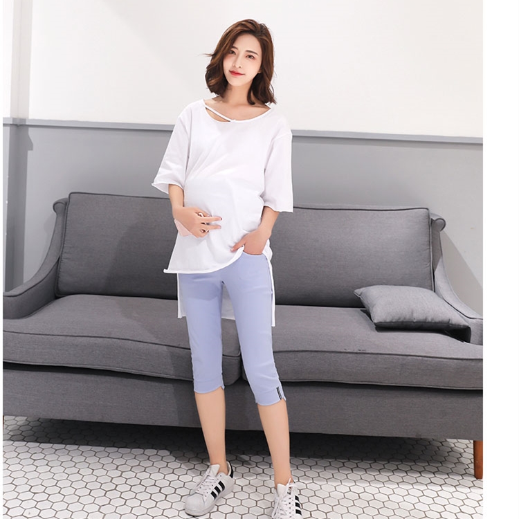 Wholesale-high-waist-seven-points-pregnant-leggings