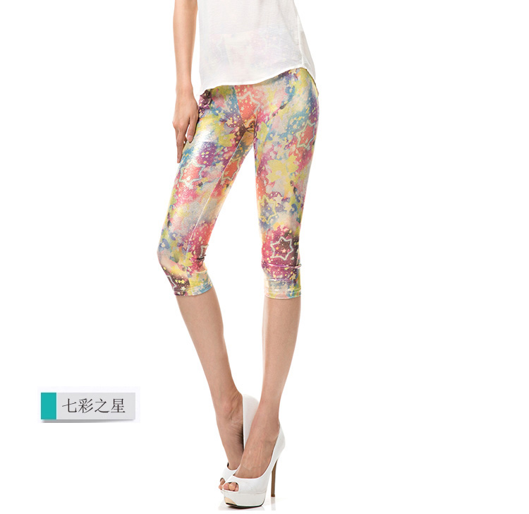 Wholesale-printed-cropped-leggings