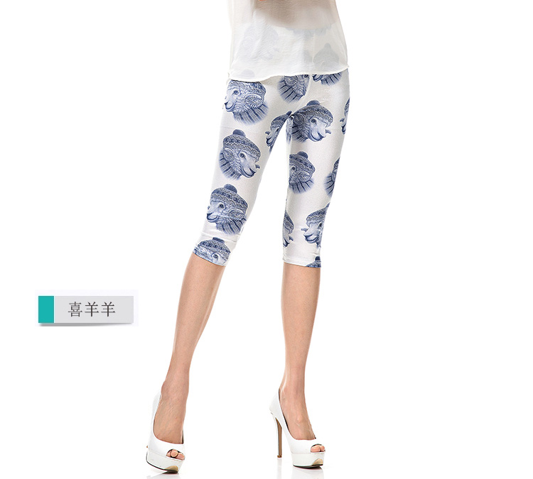 Wholesale-printed-cropped-leggings