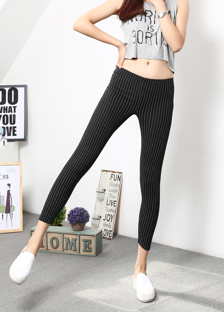 Wholesale-striped-leggings