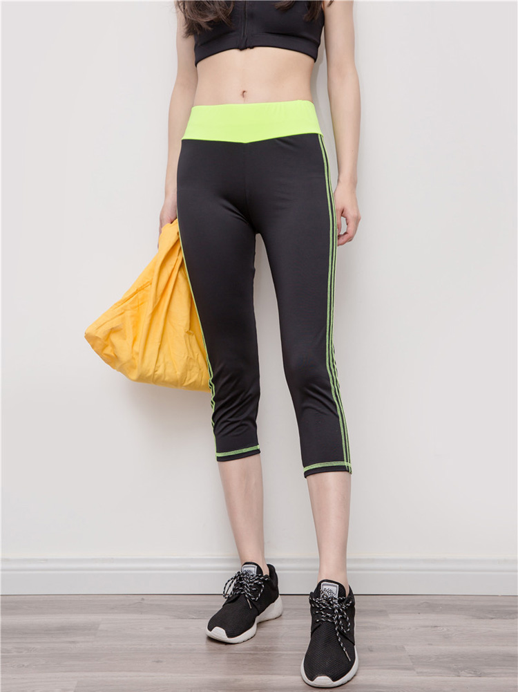 Wholesale-striped-yoga-leggings