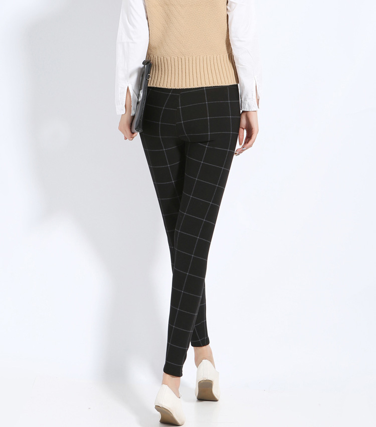 Wholesale-winter-plaid-leggings