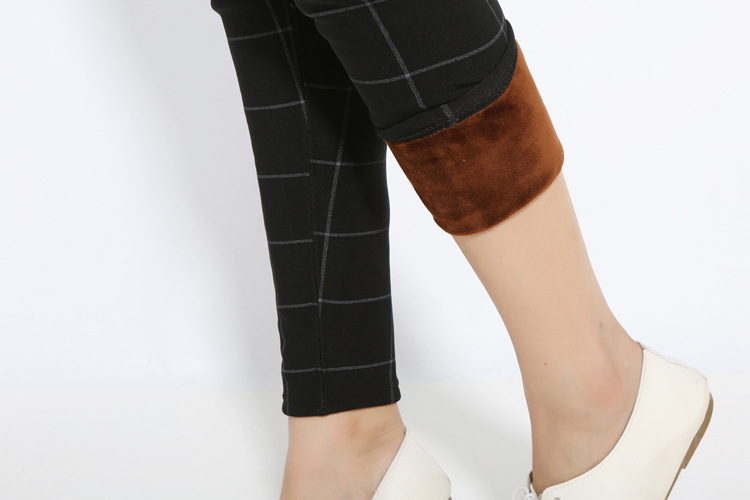 Wholesale-winter-plaid-leggings