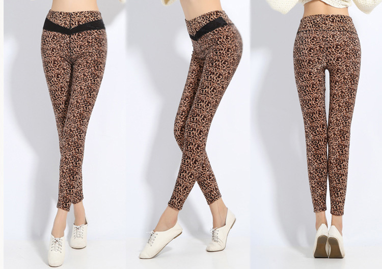 Wholesale-women-cashmere-leggings-leopard