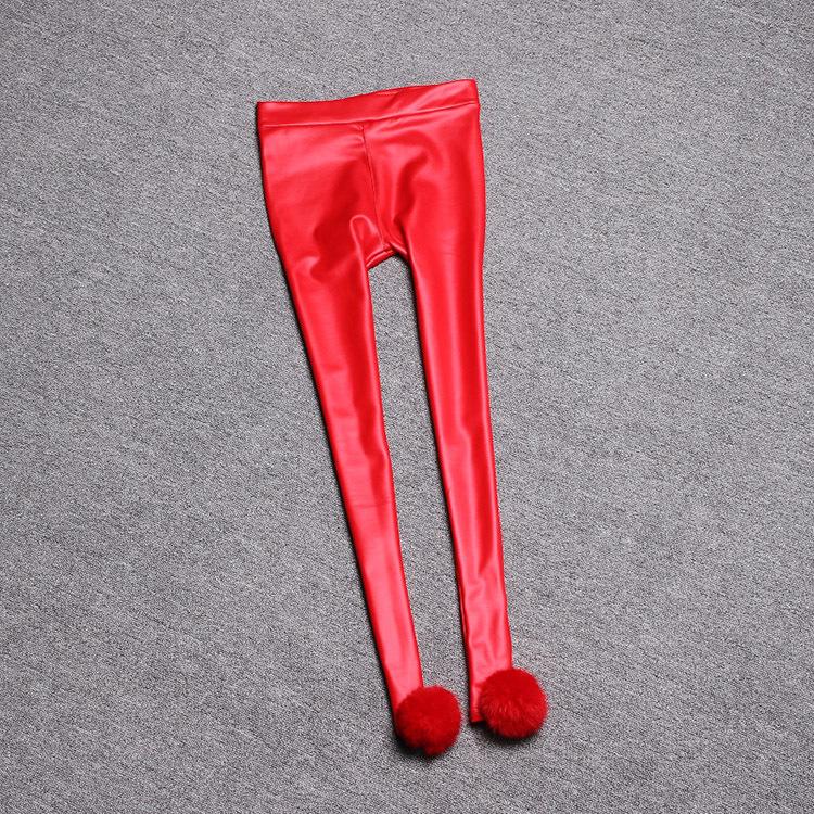 Women-leather-velvet-leggings-wholesale