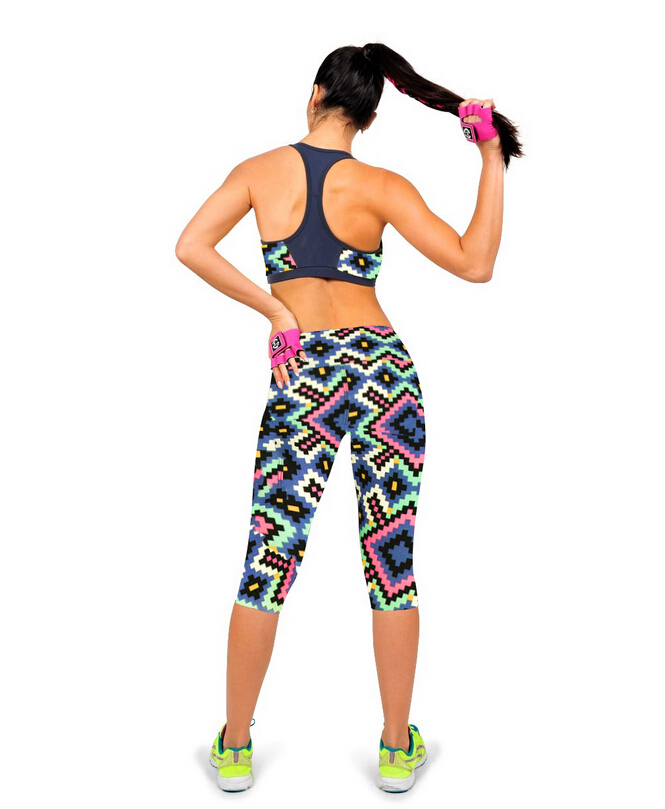 Women-leggings-color-grid-7-minutes-pants-wholesale