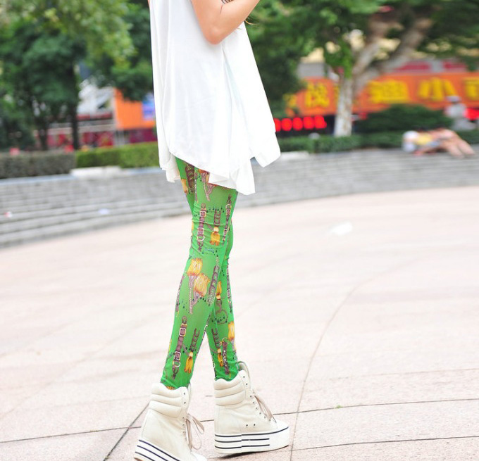 green-leggings-wholesale