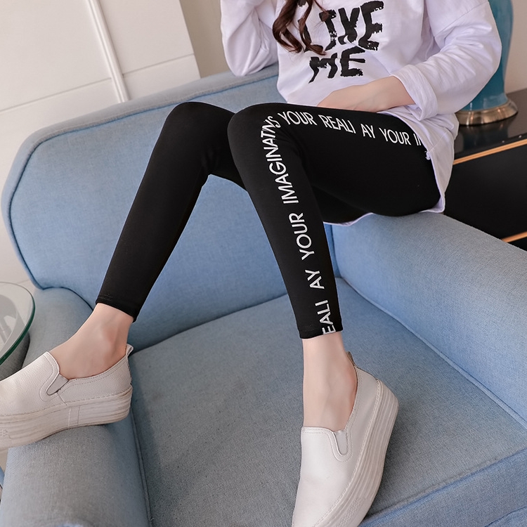 igh-elasticity-letter-printed-maternity-leggings