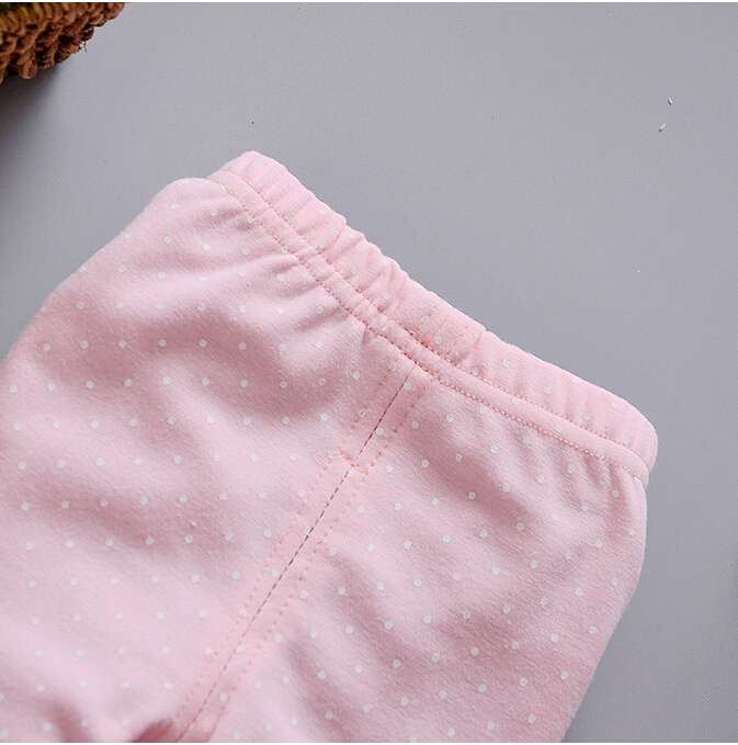 Baby-girl-dot-two-little-flower-cotton-leggings-wholesale