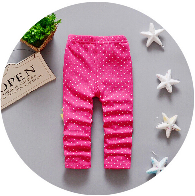 Baby-girl-dot-two-little-flower-cotton-leggings-wholesale