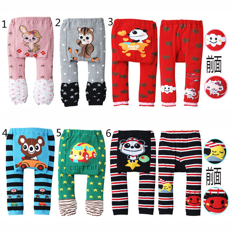 Baby-squirrel-printing-leggings-wholesale