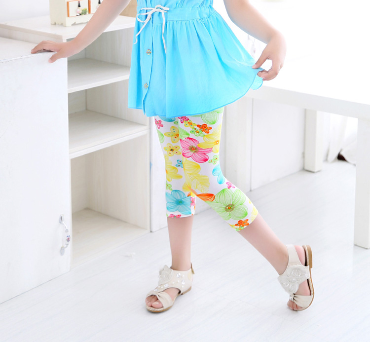 Begonia-flower-embroidered-kids-leggings