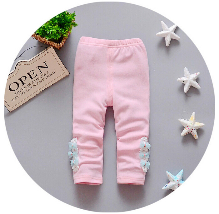 Bowknot-girls-render-height-lace-cotton-trousers-wholesale