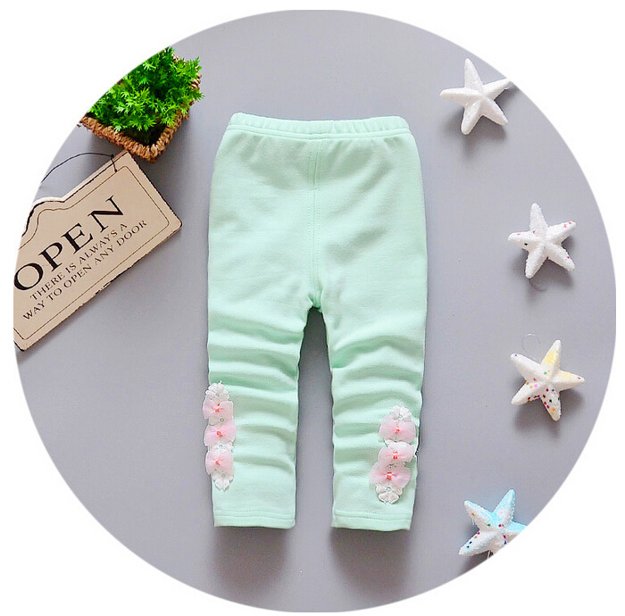 Bowknot-girls-render-height-lace-cotton-trousers-wholesale