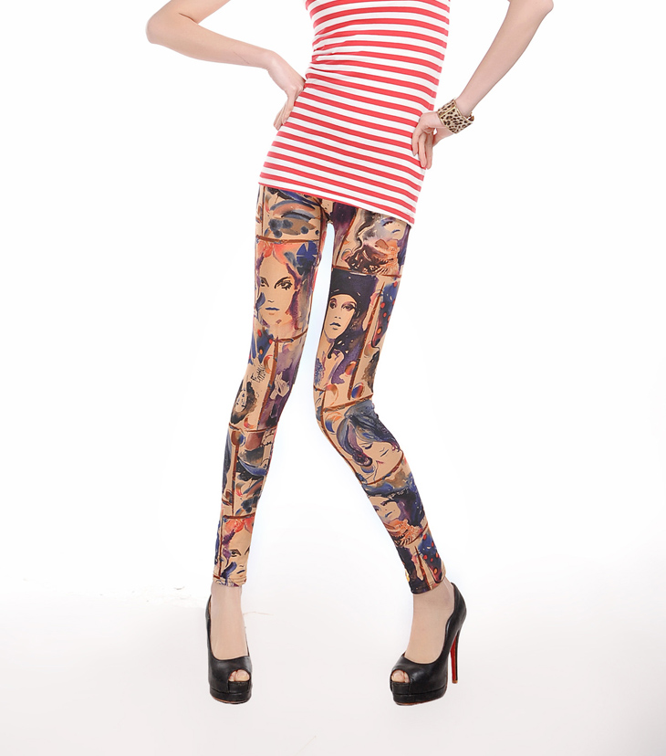 Brushed-print-leggings-wholesale-leg-blue-beauty