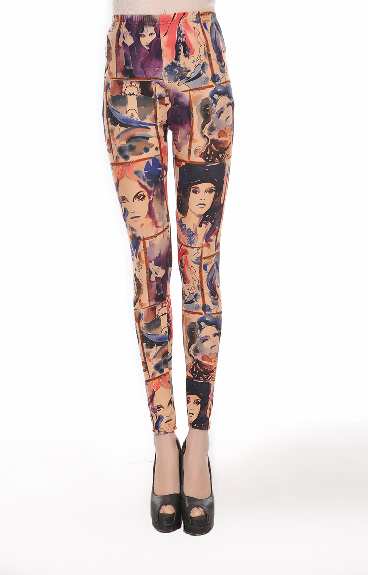 Brushed-print-leggings-wholesale-leg-blue-beauty