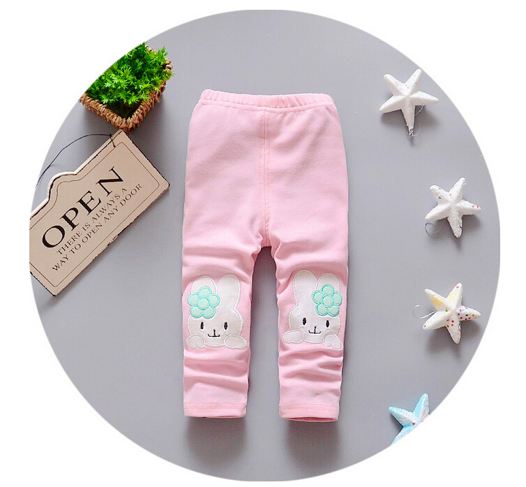 Cartoon-bunny-leggings-girls-cotton-pant-wholesale