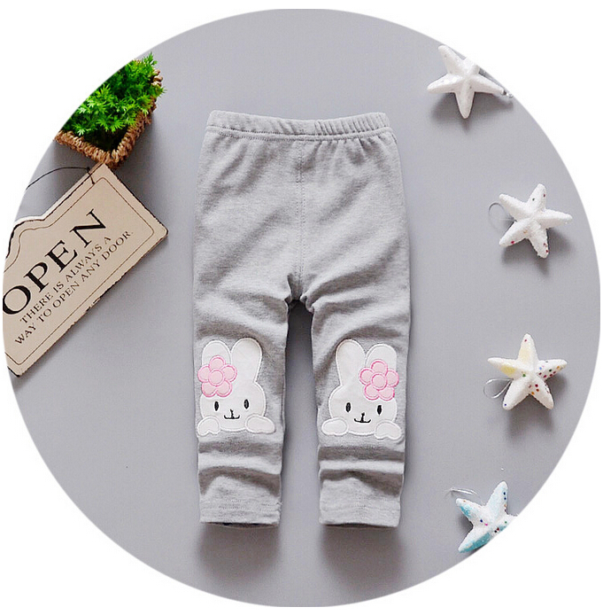 Cartoon-bunny-leggings-girls-cotton-pant-wholesale