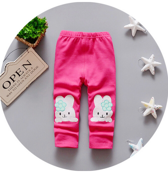 Cartoon-bunny-leggings-girls-cotton-pant-wholesale