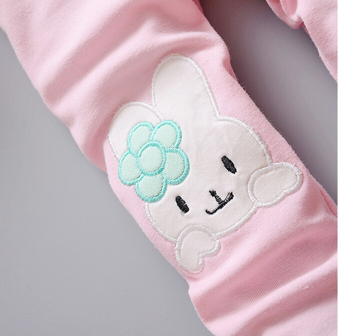 Cartoon-bunny-leggings-girls-cotton-pant-wholesale