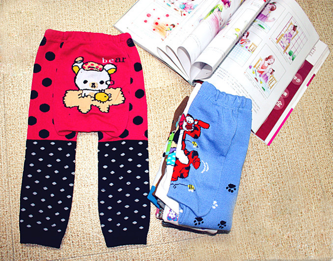 Cartoon-busha-cotton-toddler-leggings