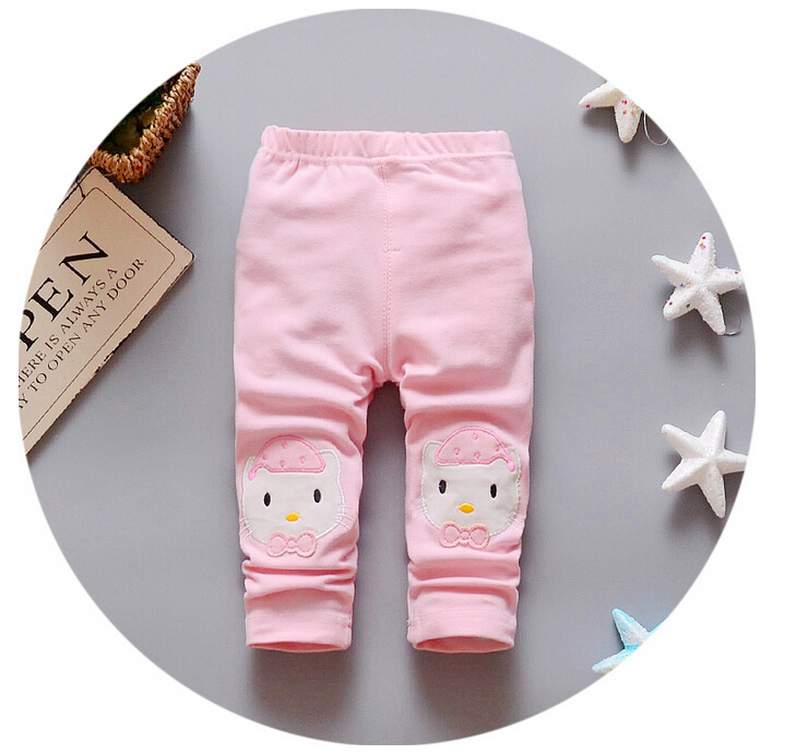 Cartoon-cat-girls-cotton-leggings-wholesale