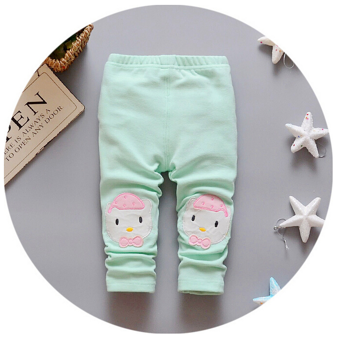 Cartoon-cat-girls-cotton-leggings-wholesale