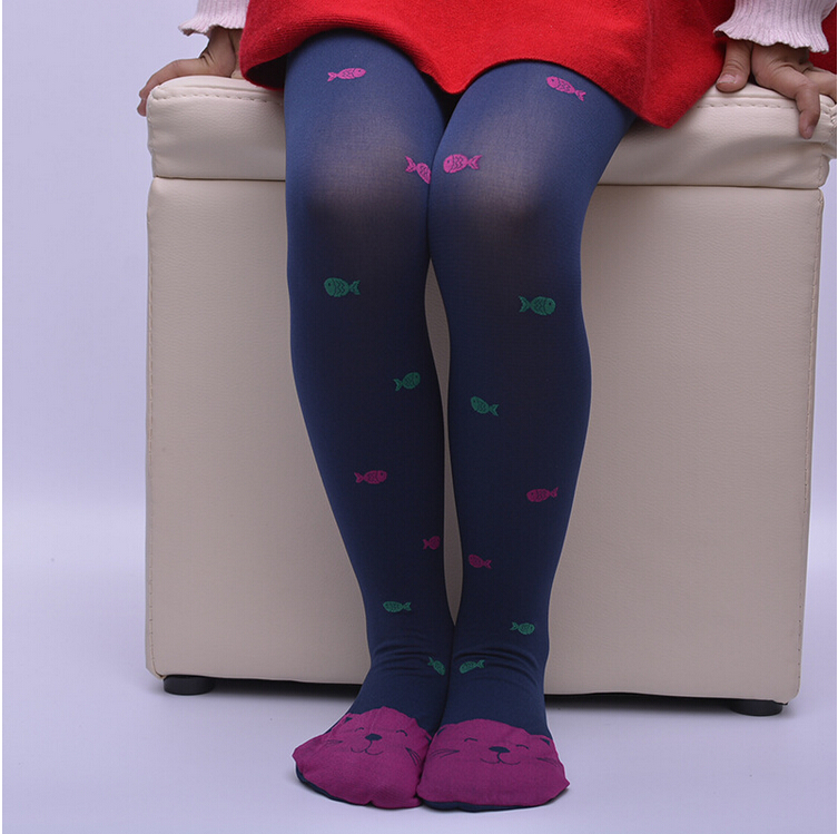 Cat-fish-pattern-girl-children-leggings-wholesale